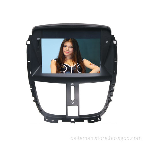 Autoradio DVD with GPS Navigation Digital TV for Peugeot 207